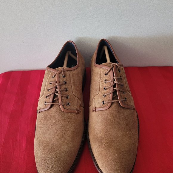 BRAND NEW, COLE HAAN, BOURBON SUEDE DRESS SHOES, SIZE 8.5!!! - Picture 3 of 10